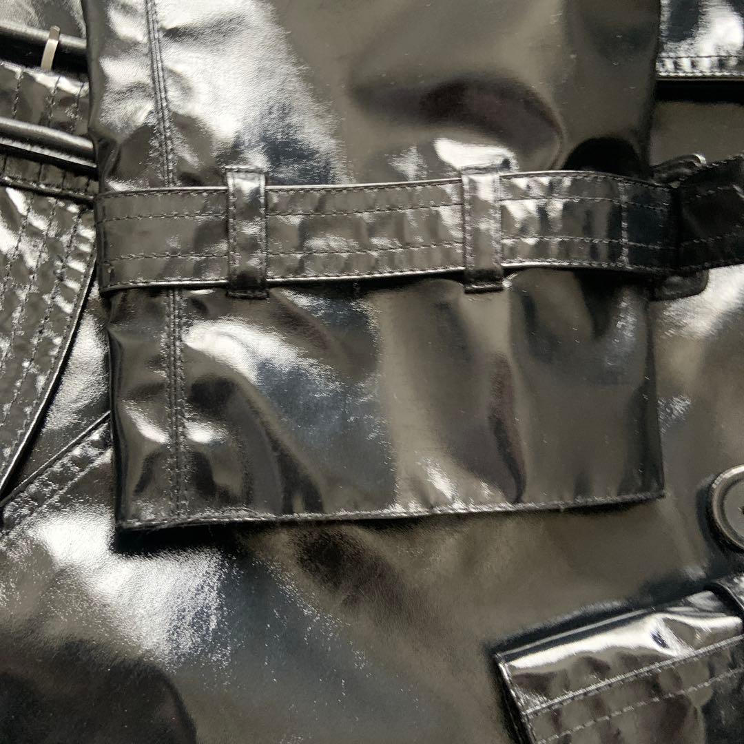 Jean Paul Gaultier ブラックトレンチコート 38
