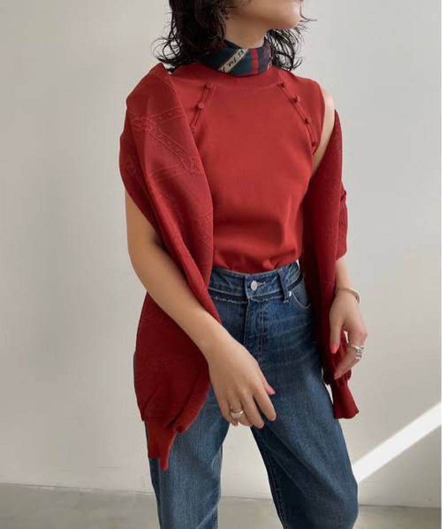 トップス MANY WAY RAGLAN SLEEVE KNIT