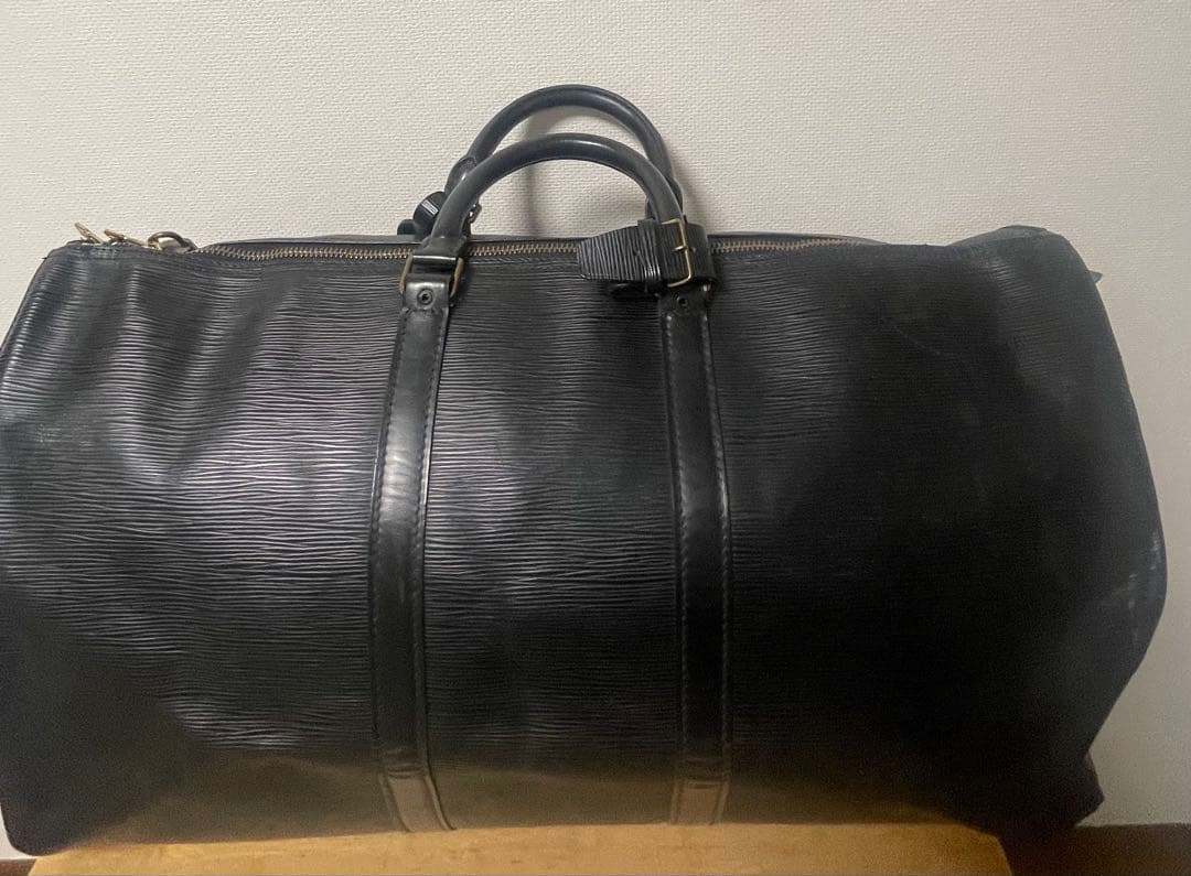 格安/正規店購入　ルイヴィトン エピ キーポル55 ボストンバッグ 黒