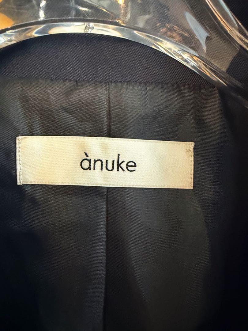 ジャケット・アウター anuke Oversize Double Jacket 38 navy