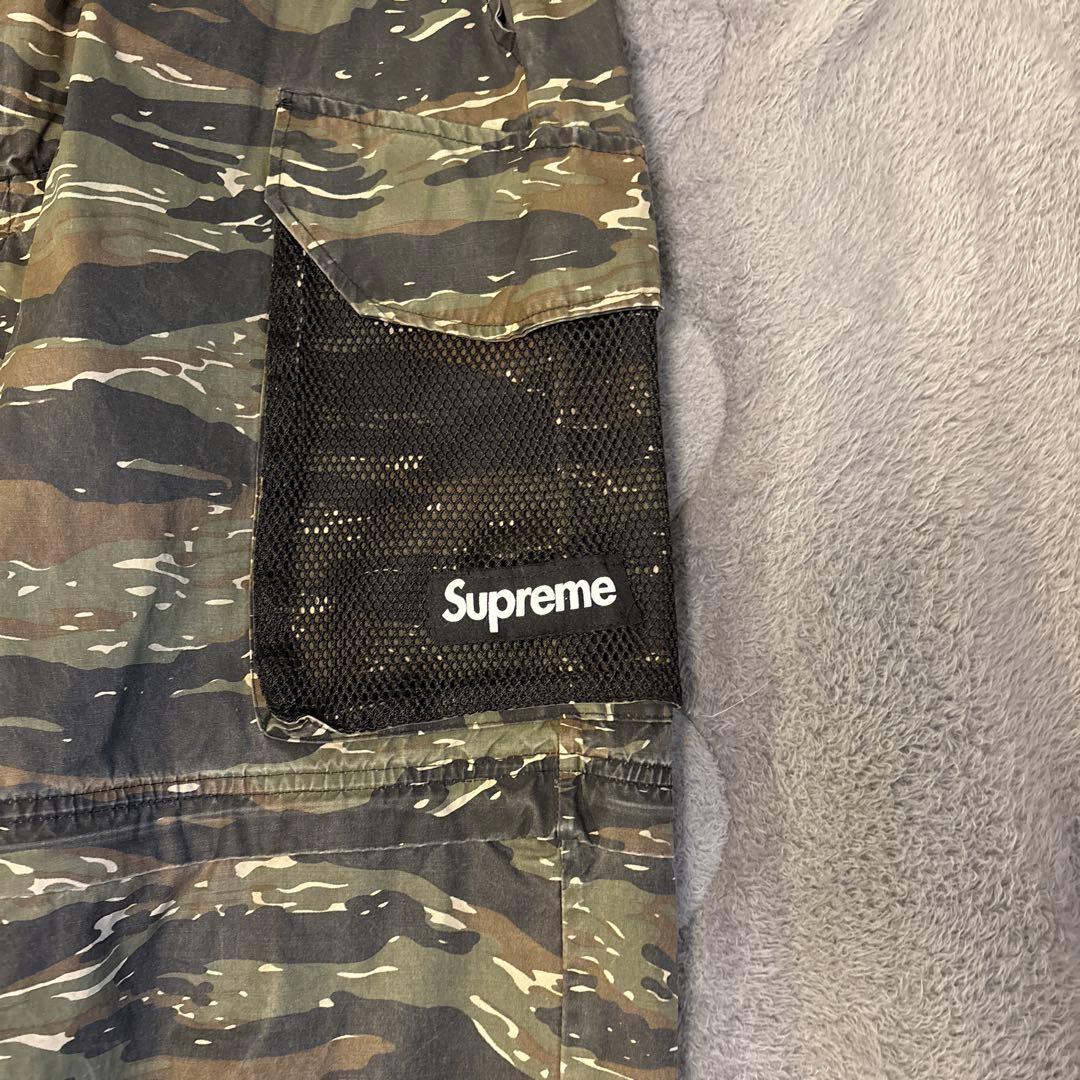パンツ supreme Mesh Pocket Belted Cargo Pant