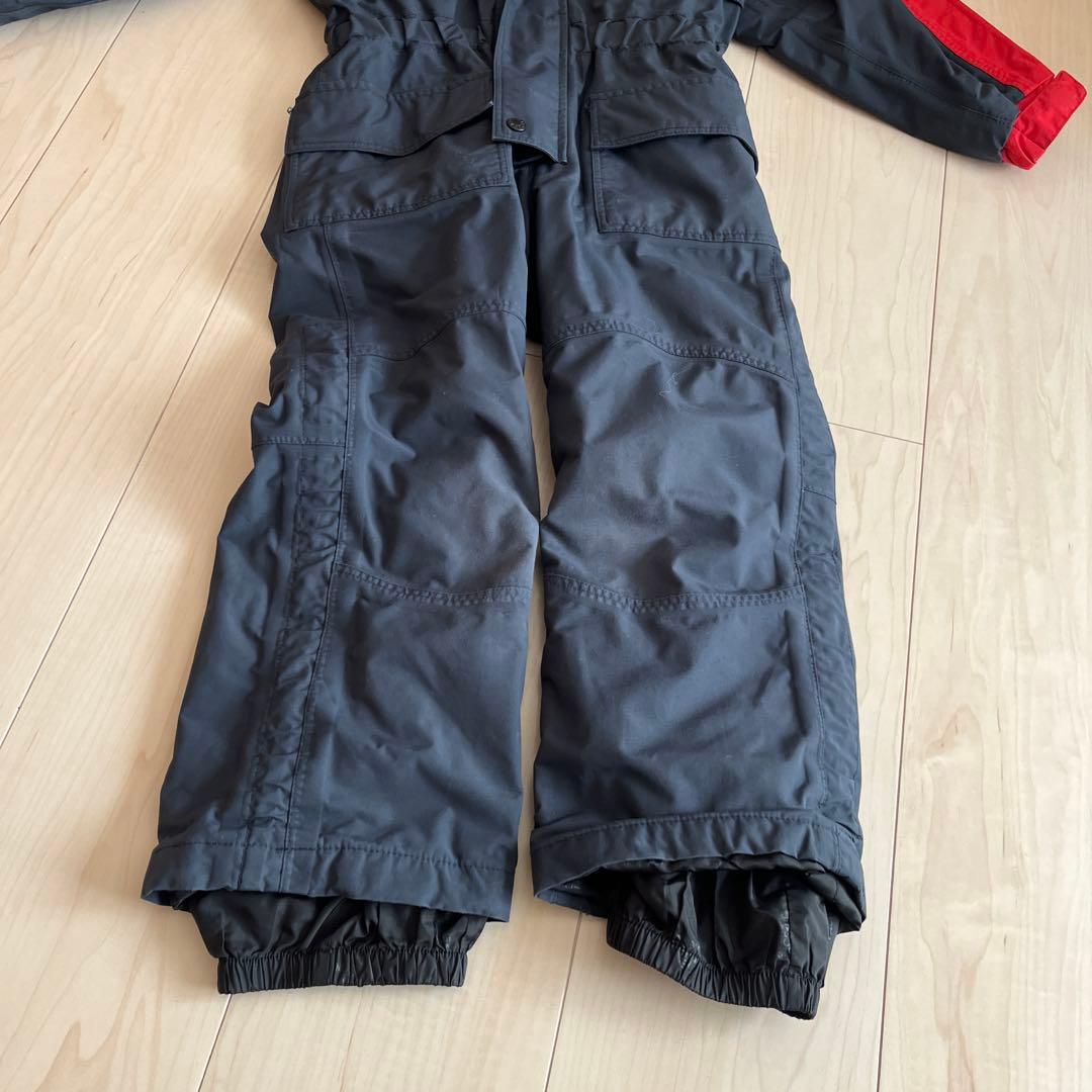 THE NORTH FACE 子ども用スキーウェア 赤黒