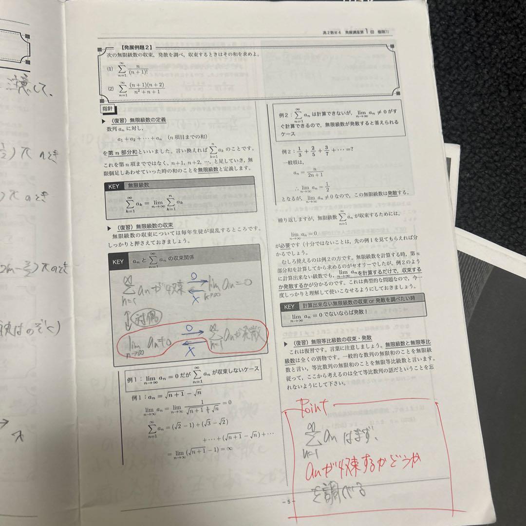 鉄緑会　高2数学発展講座第1〜13回　数Ⅲ