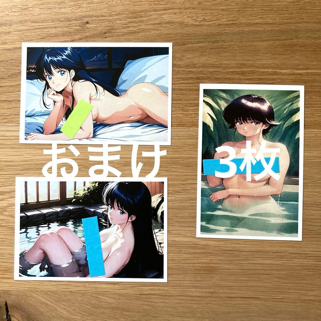 高田明美　クリアファイル　きまぐれオレンジロード　A4イラスト付有　ポストカード