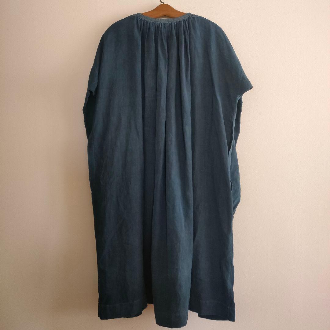 ジャケット・アウター 1900s antique biaude indigo linen smock