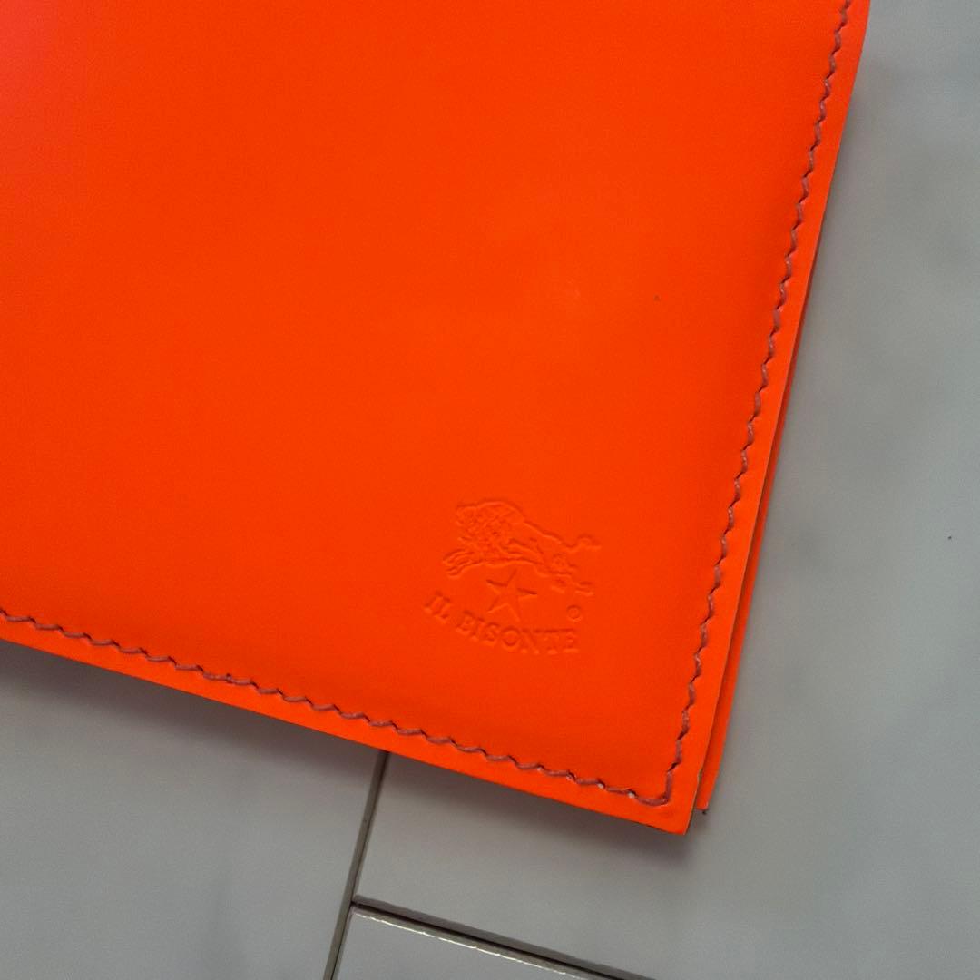 【新品未使用】IL BISONTE イルビゾンテ 二つ折り財布 イタリア製