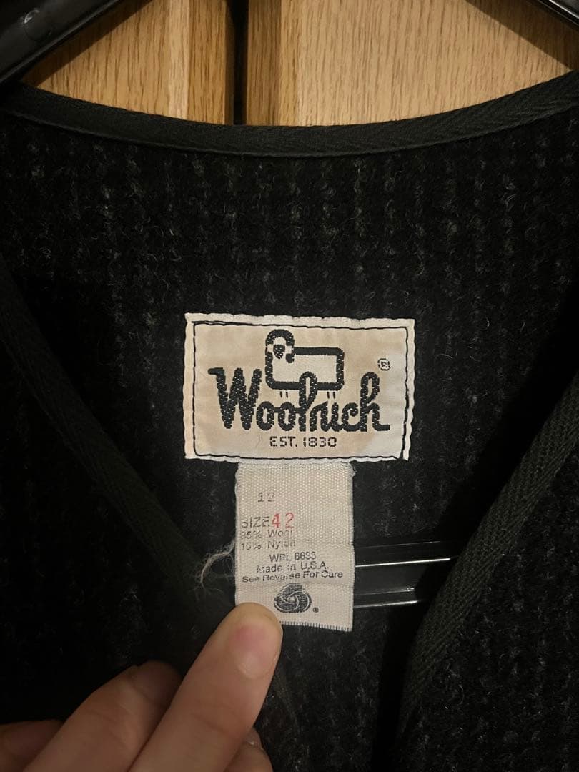 Woolrich ハンティングベスト サイズ42 70s