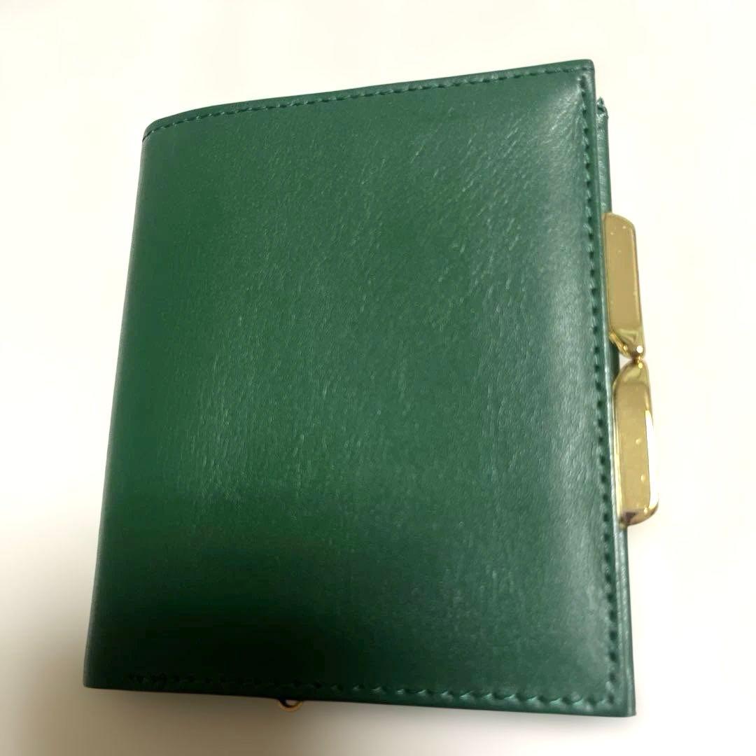 皇居財布レトロ ふたつ折り がまぐち財布