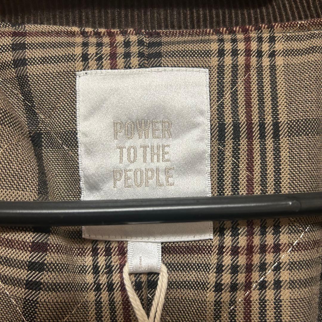 新品　POWER TO THE PEOPLE モッズコート　ハンティングコート