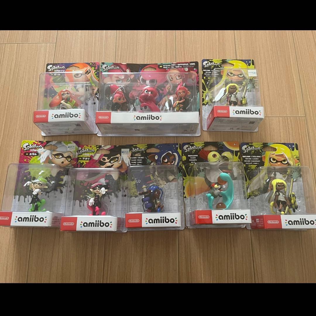 スプラトゥーン　amiibo 10体