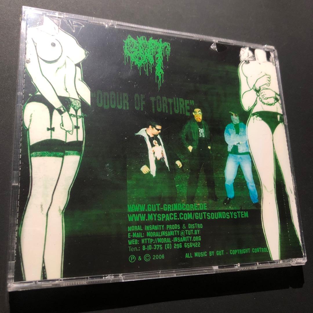 未開封）GUT【CD】ゴアグラインド ポルノグラインド グラインドコア