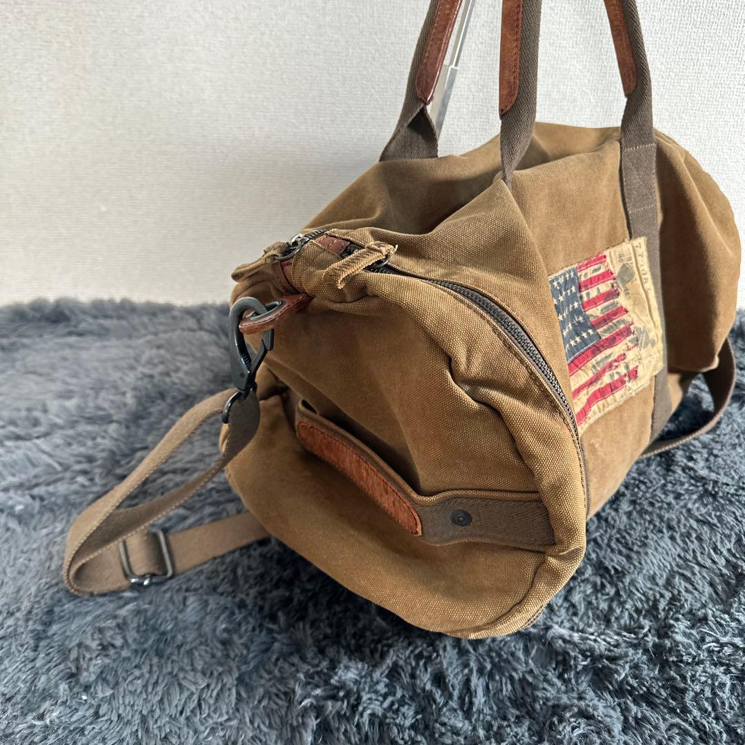 POLO JEANS 2way ボストンバック 大容量 ビンテージ ハンドバッグ