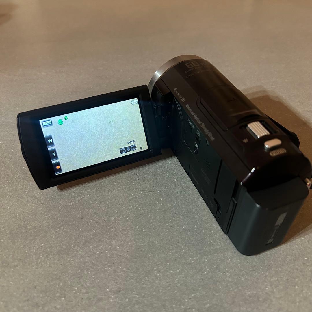 SONY HDR-CX535 ビデオカメラ フルHD 30倍ズーム 動作確認済