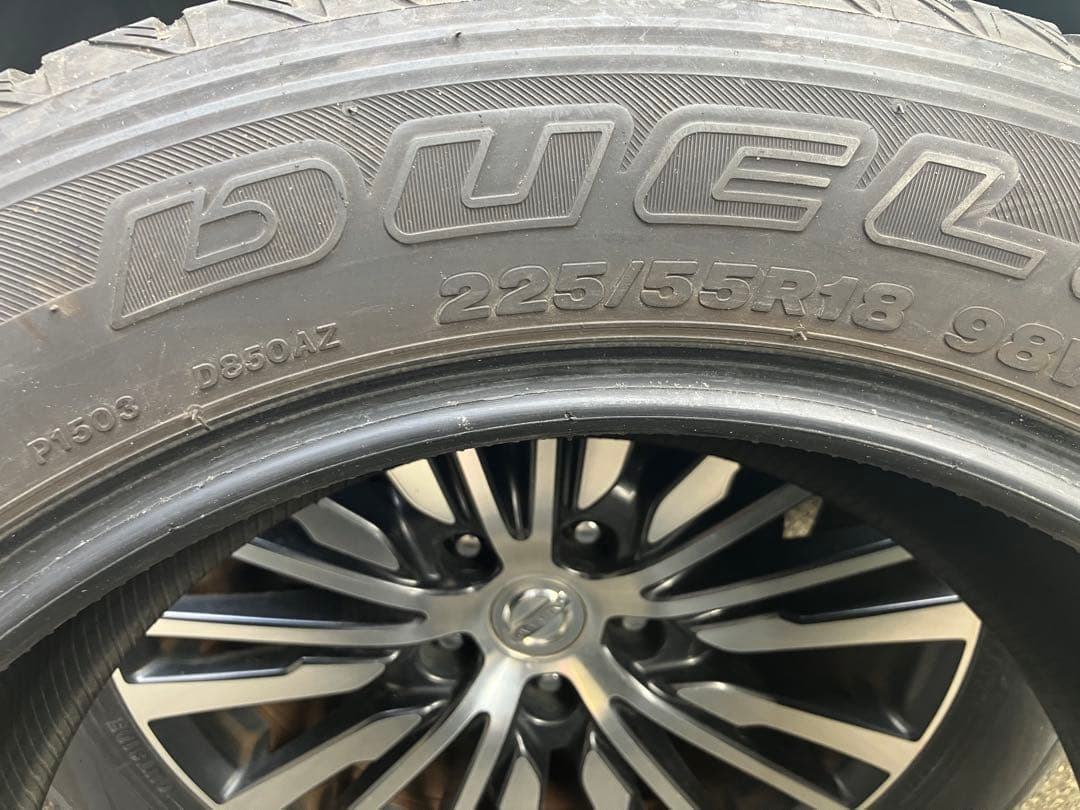 シラス　ブリヂストン　225/55r18 2本