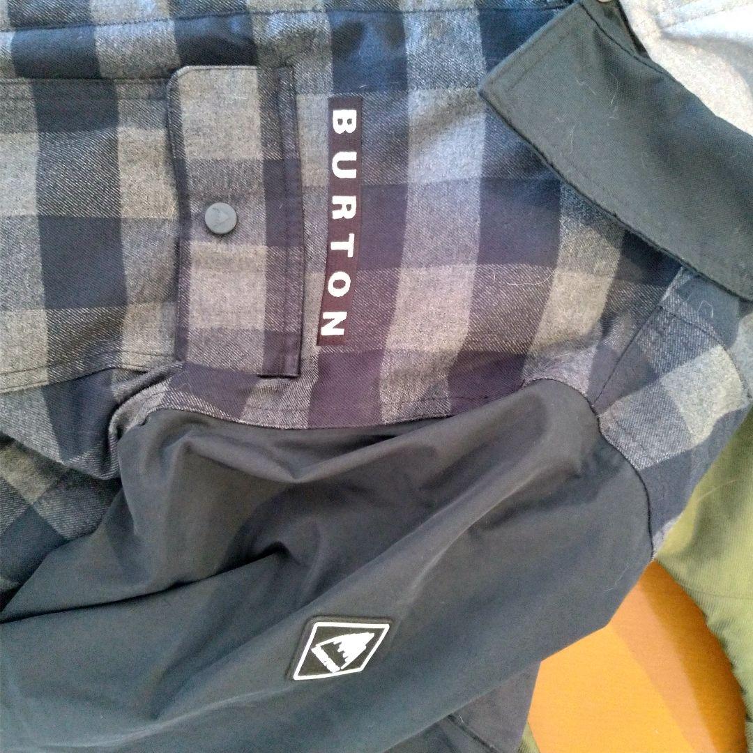 BURTONダウモアジャケット BURTONブラック、カーキ、パンツ２本