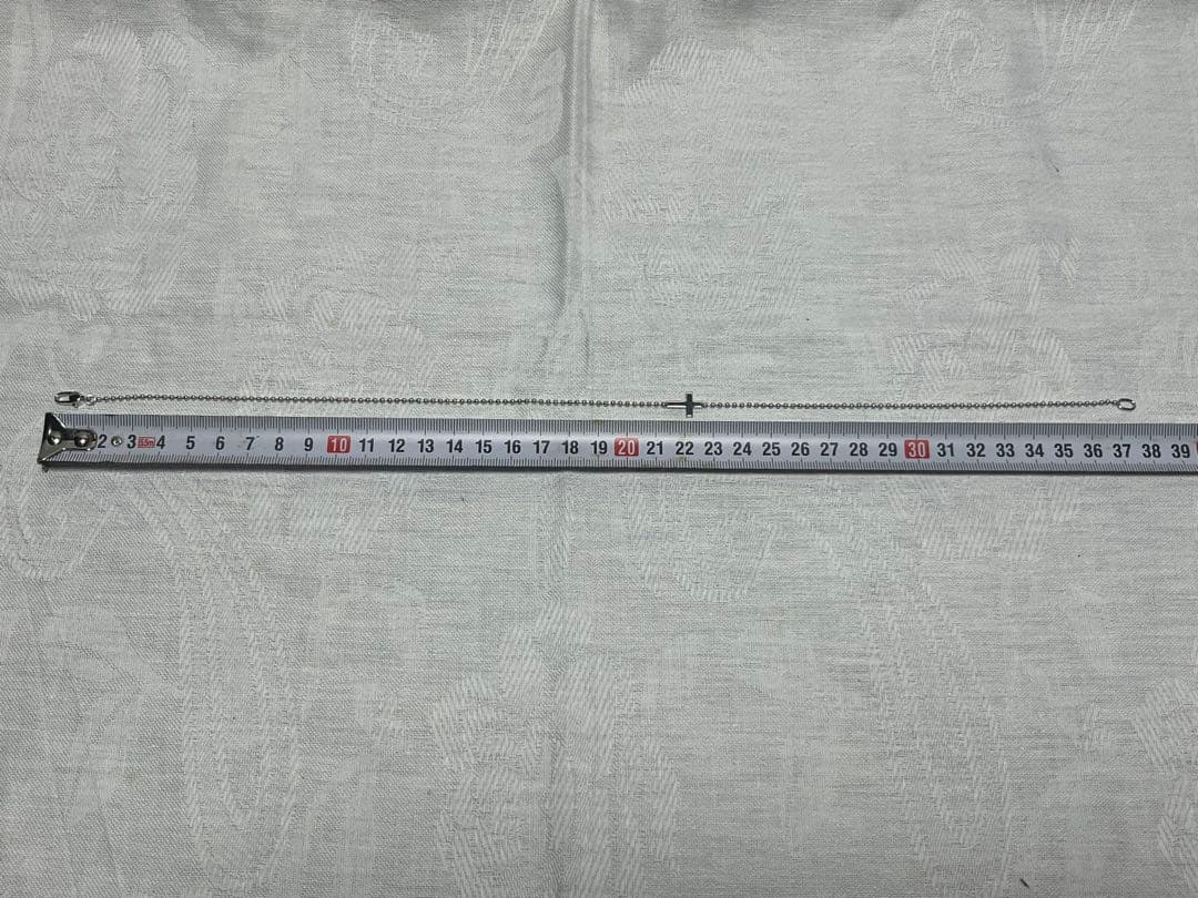 GUCCI ボールチェーンネックレス　K18WG