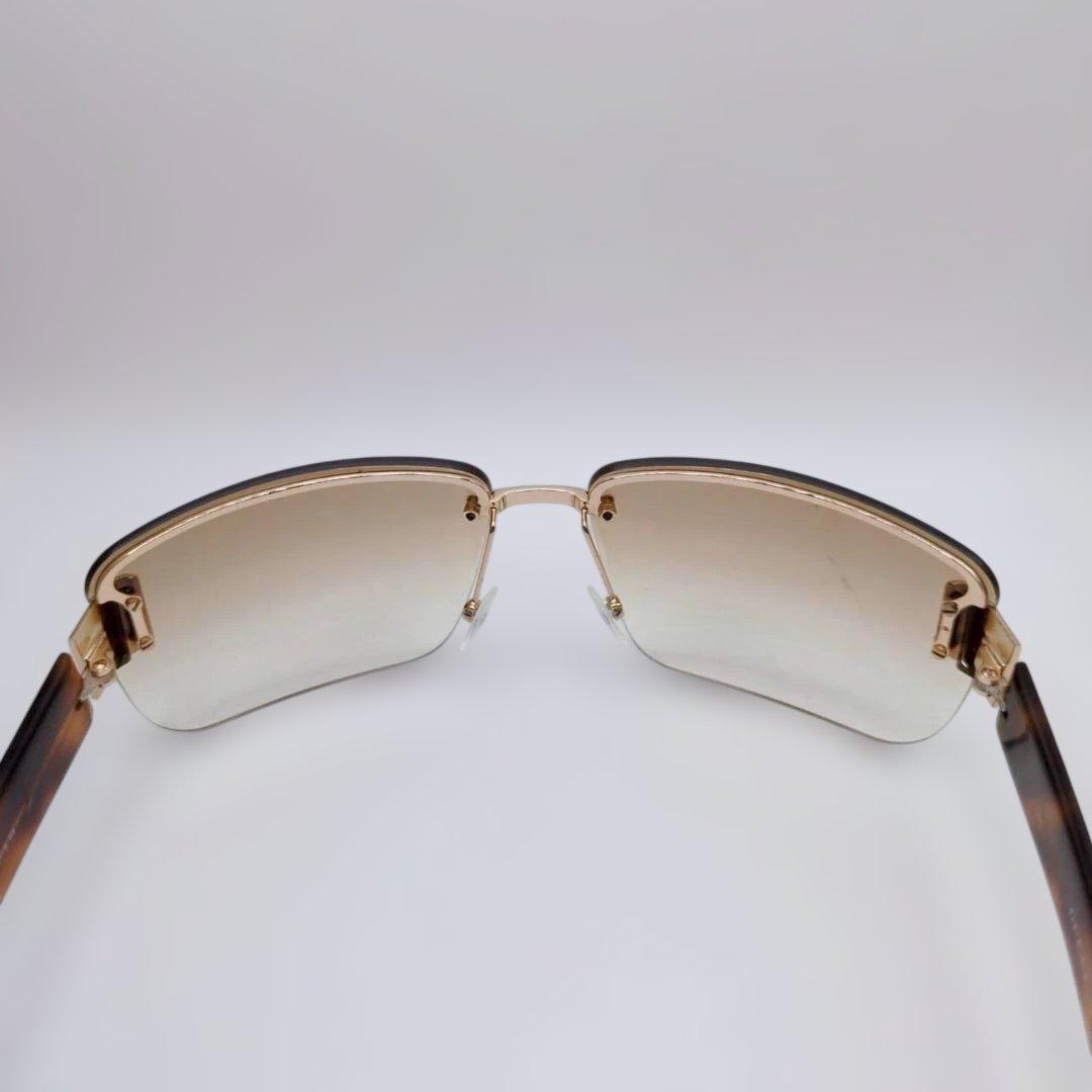 GUCCI グッチ サングラス GG総柄金具 ハーフリム　アイウェア　y2k
