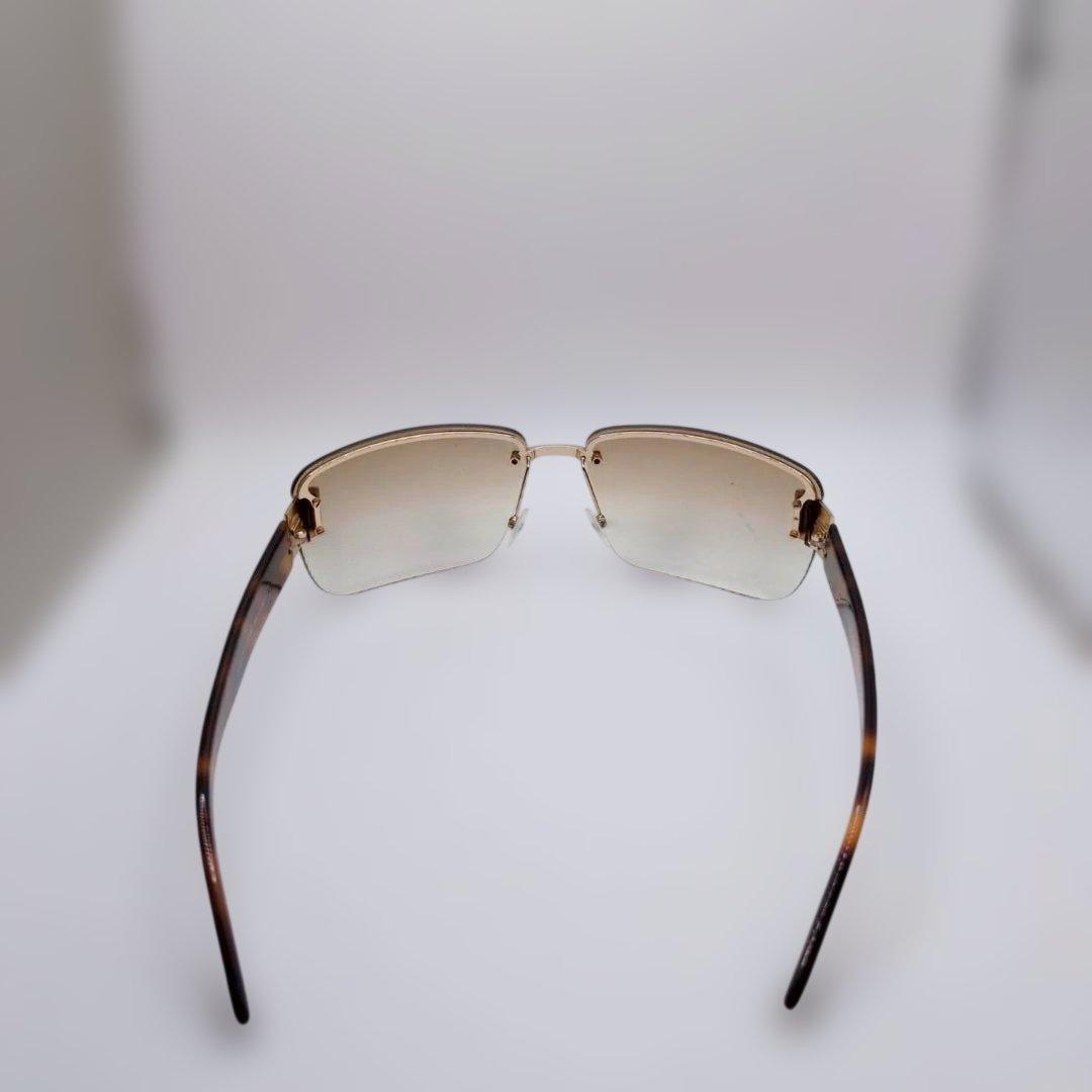 GUCCI グッチ サングラス GG総柄金具 ハーフリム　アイウェア　y2k