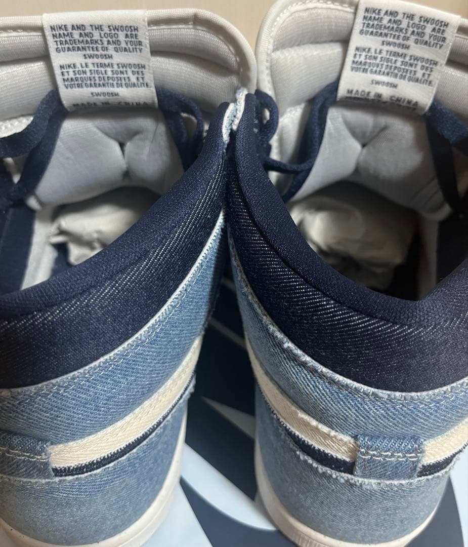 NIKE air jordan 1 HIGH OG ジョーダン　デニム
