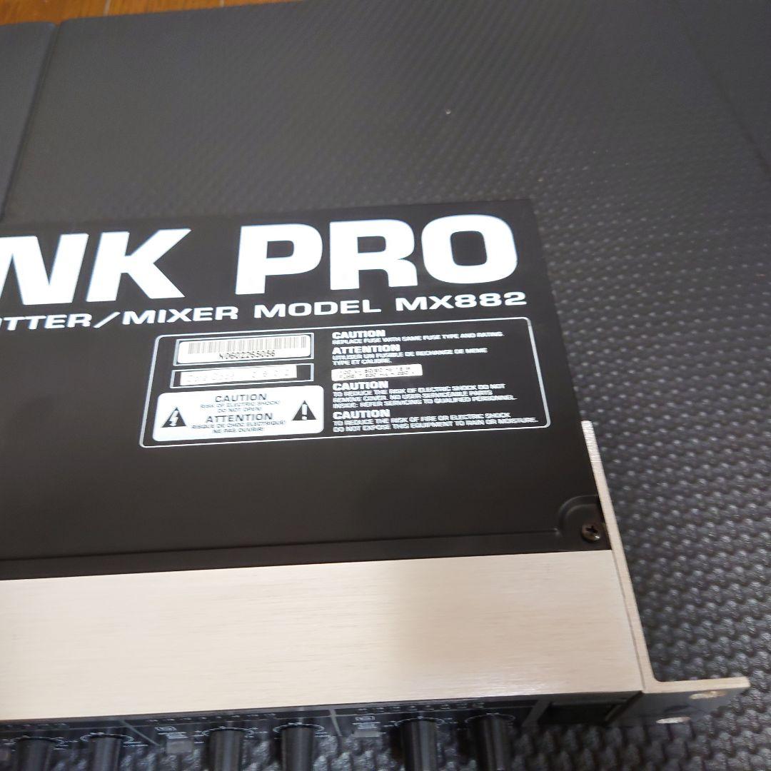 BEHRINGER ULTRALINK PRO MX882スプリッターミキサー②