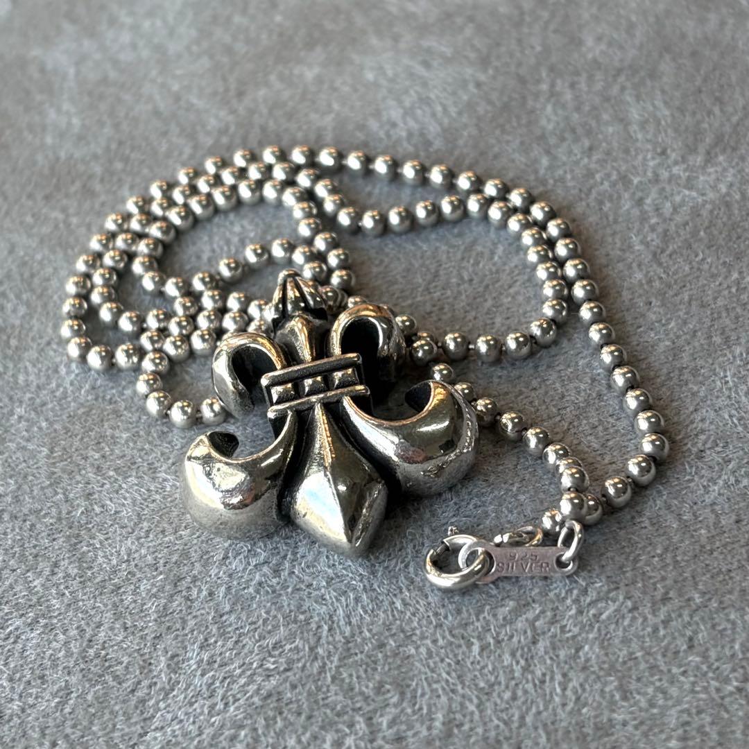 フルールドリス necklace ball chain silver925刻印