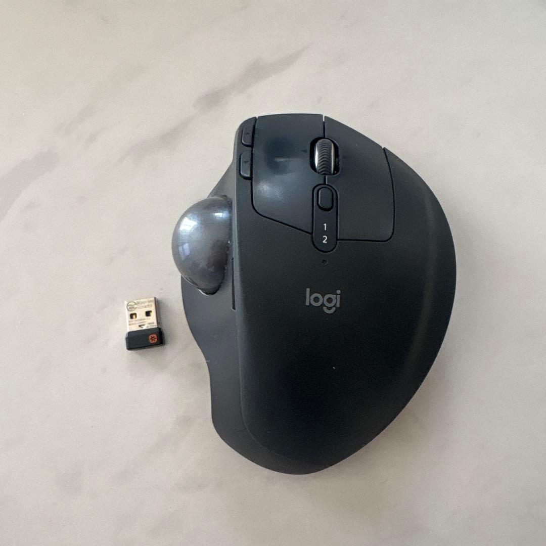 Logicool MX ERGO トラックボールマウス MXTB1sレシーバー付