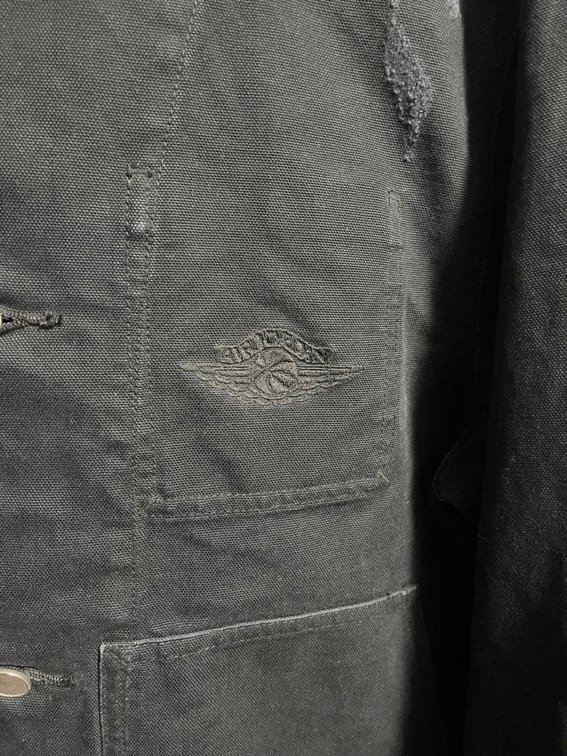 【新品未使用】JORDAN ジョーダン　レアエア　シカゴ　ジャケット　黒　S