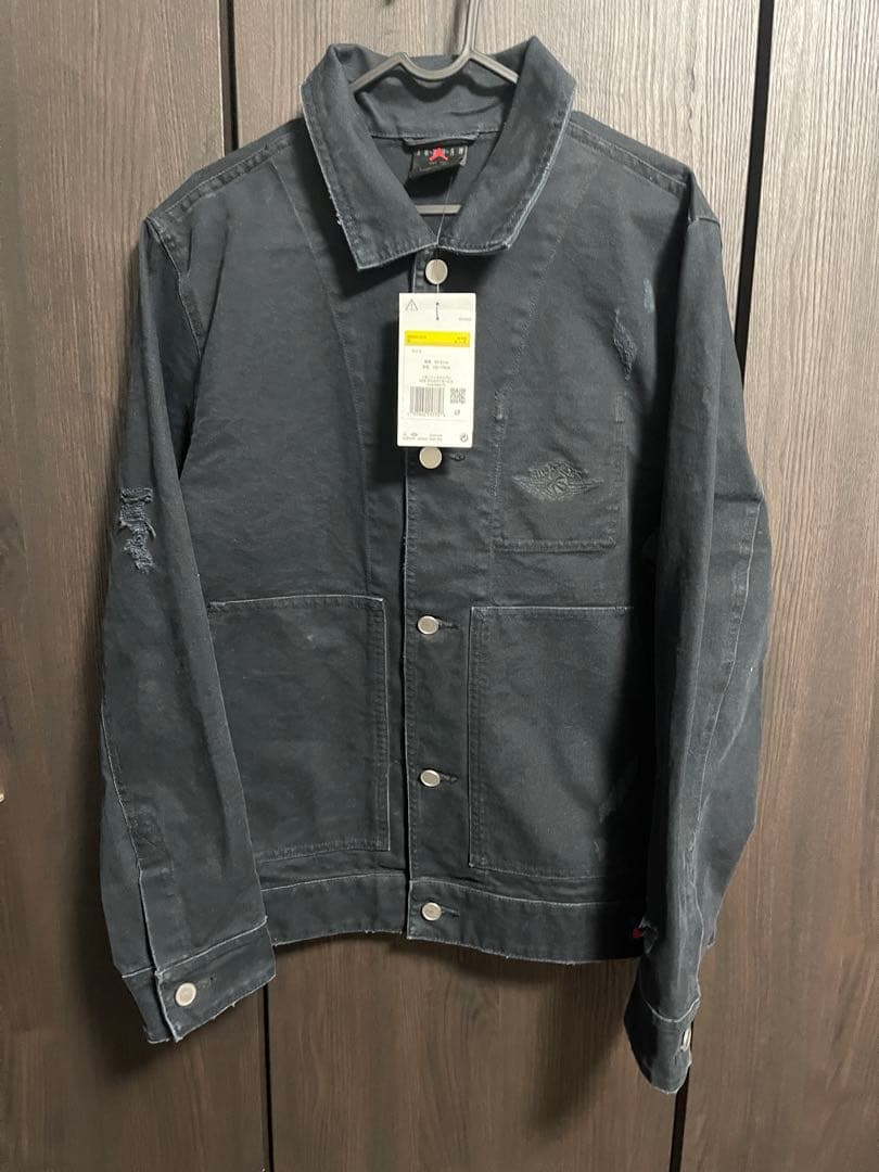 【新品未使用】JORDAN ジョーダン　レアエア　シカゴ　ジャケット　黒　S