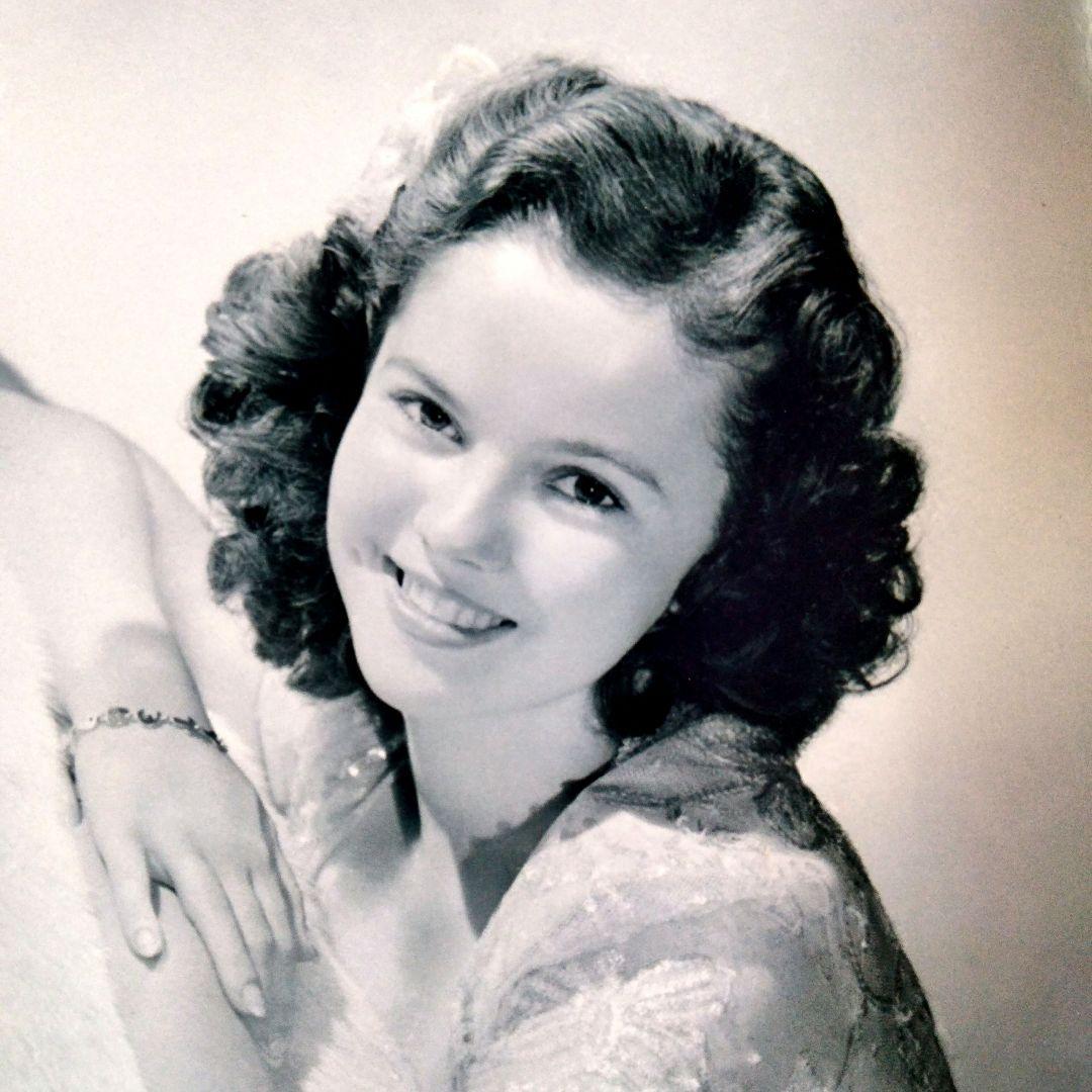 シャーリー・テンプル直筆サイン入り超 大型写真…Shirley 〜