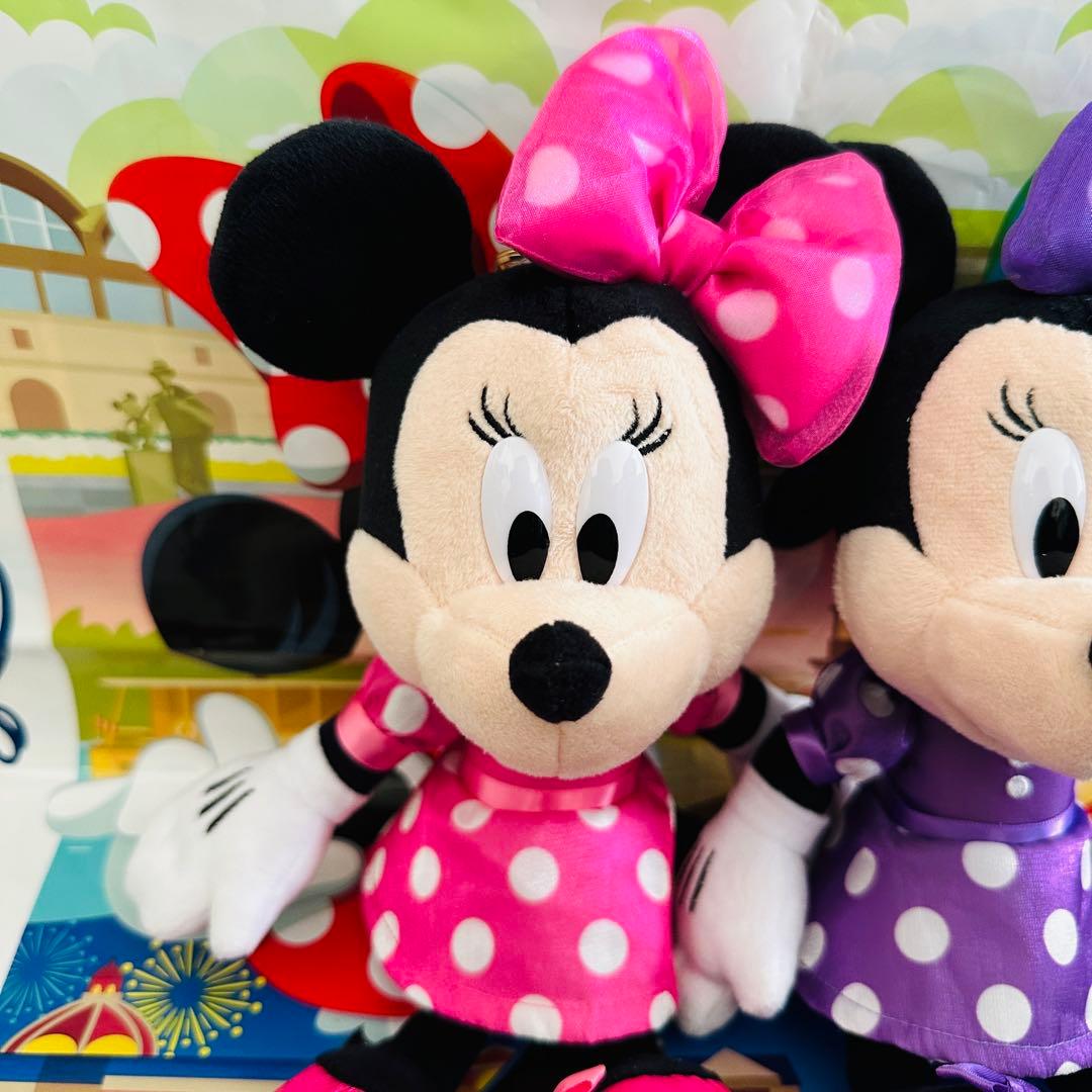 ディズニーリゾート　ミニー　ぬいぐるみチャーム