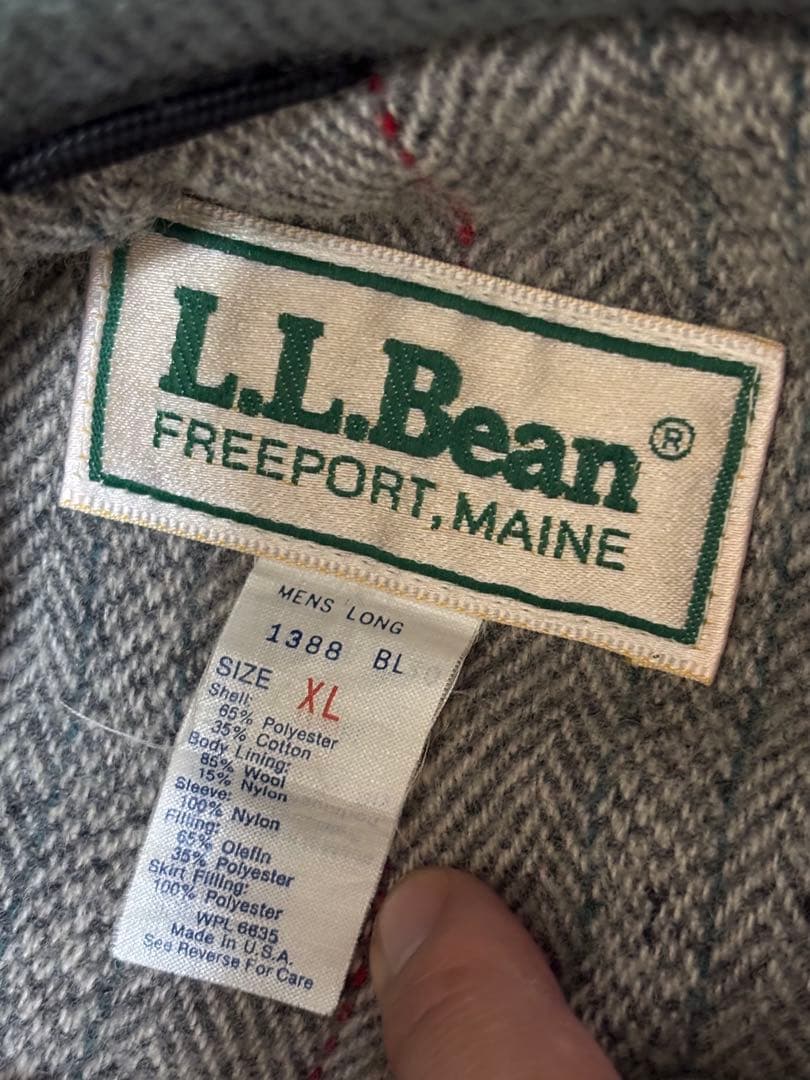 美品80's LL bean storm coat XL