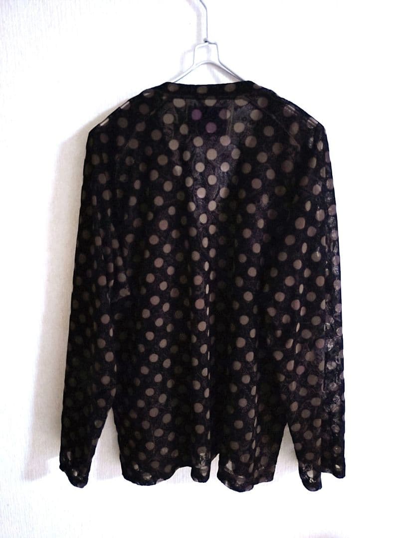 D221701 NEEDLES SPORTSWEAR ドット柄 カーディガン