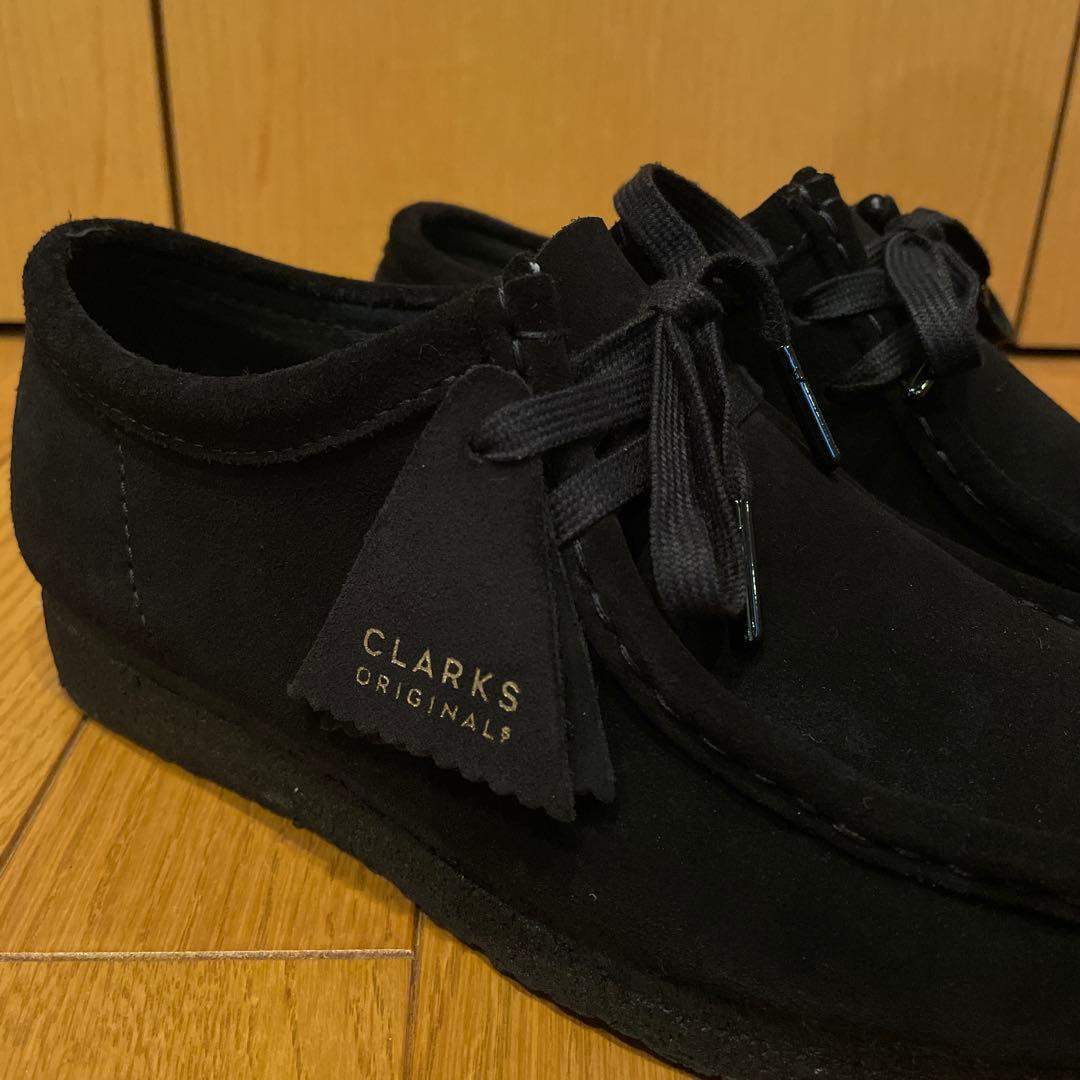 Clarks Wallabee クラークス ワラビー ブラックスエード メンズ