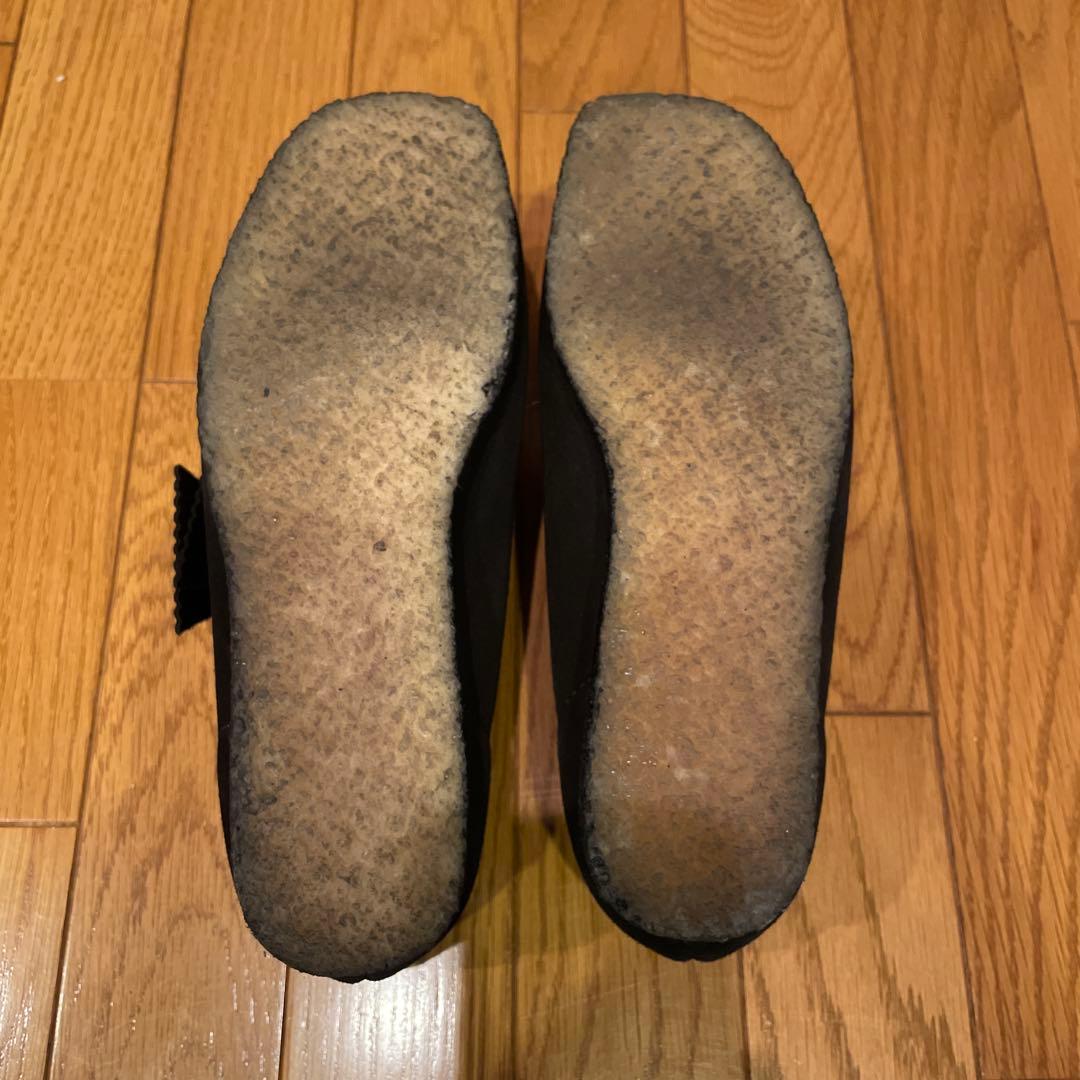 Clarks Wallabee クラークス ワラビー ブラックスエード メンズ