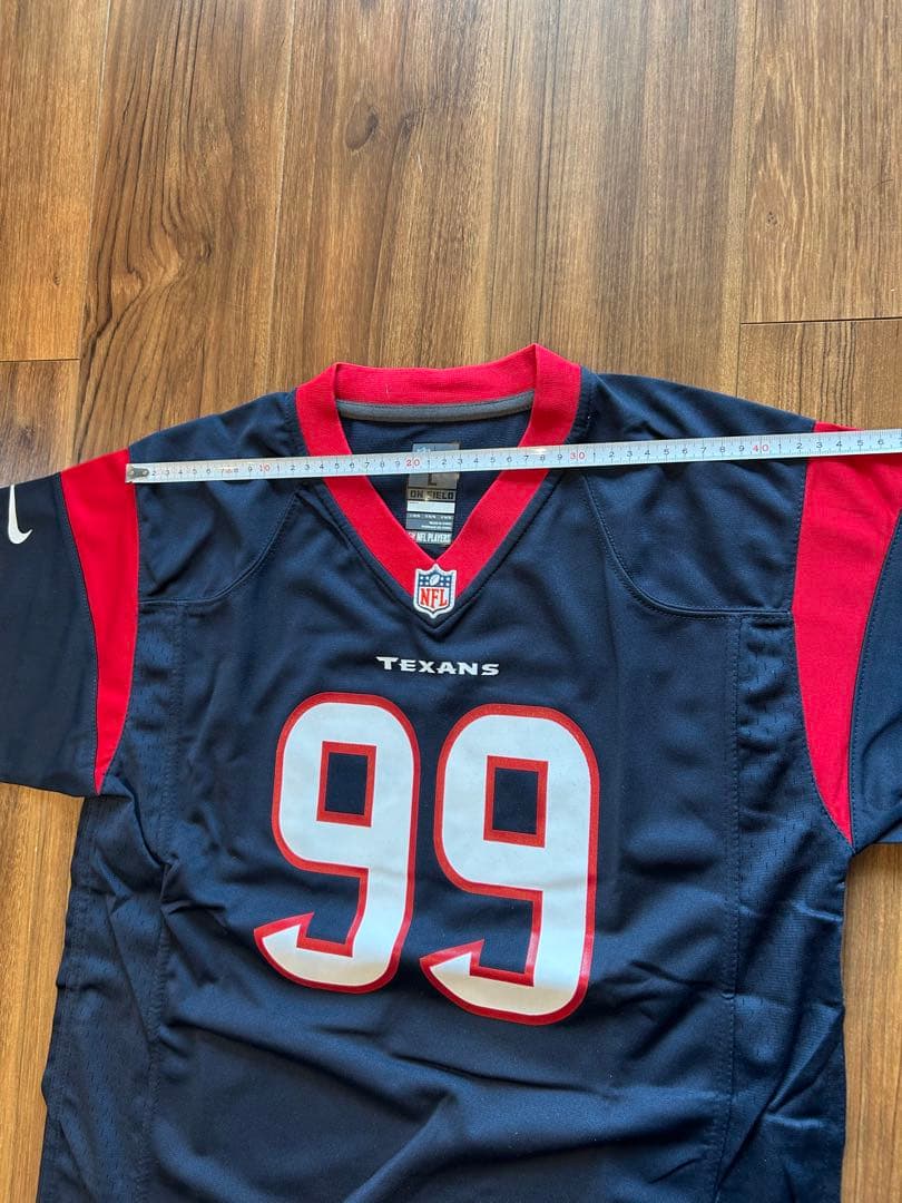 【新品】NFLゲームシャツNIKE製 \"J. J.\" Watt Youth-L