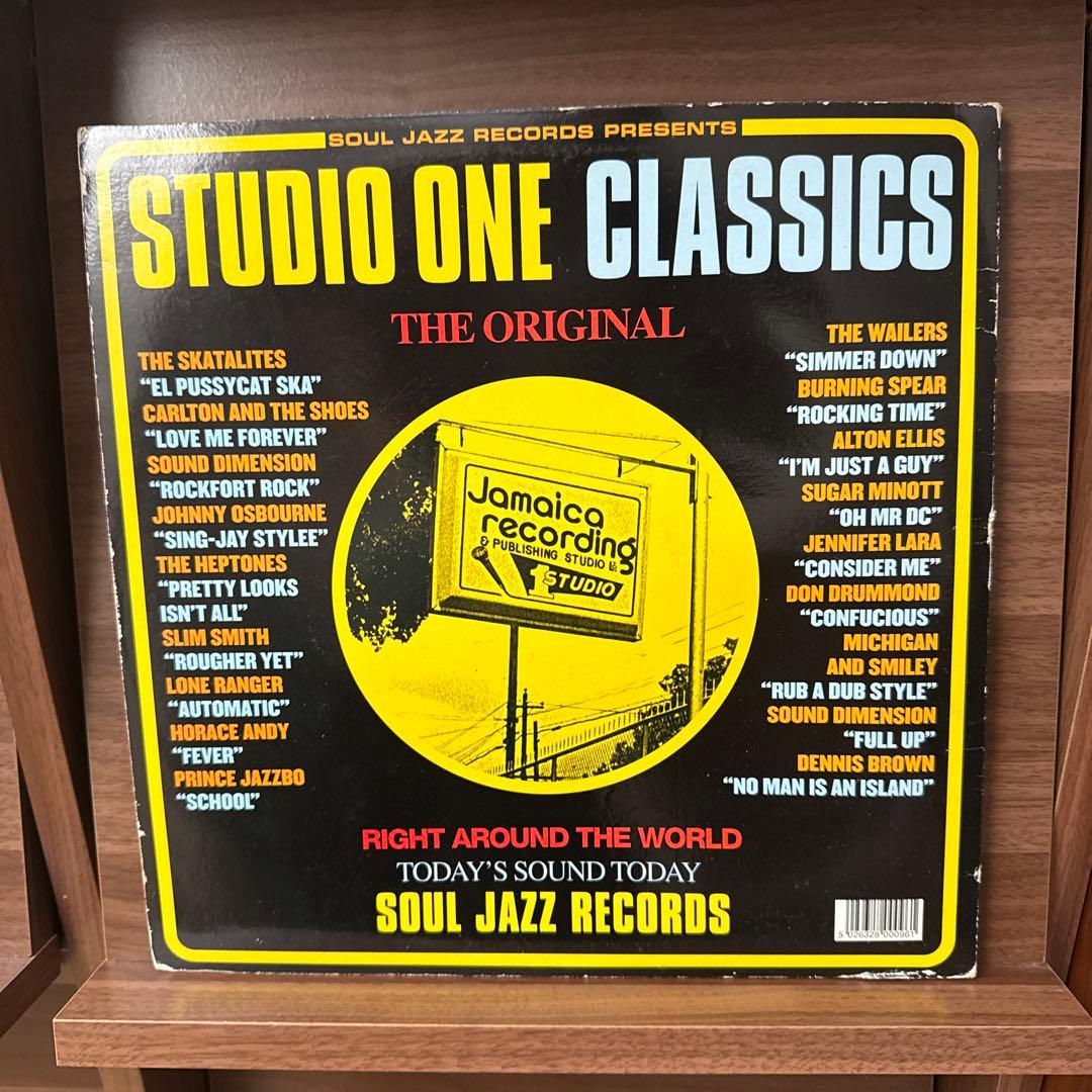 STUDIO ONE CLASSICS / V.A 【２枚組LP】レゲエ/スカ
