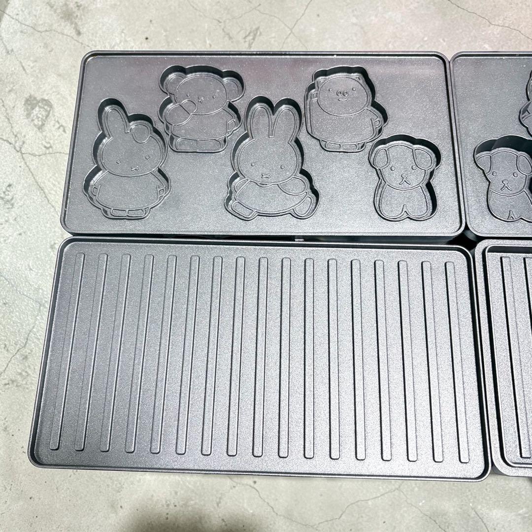 BRUNO ホットサンドメーカー ミッフィー付 プレート多数 動作品