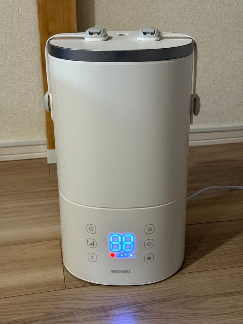 アイリスオーヤマ 加湿器 AHM-HU55A-W ホワイト