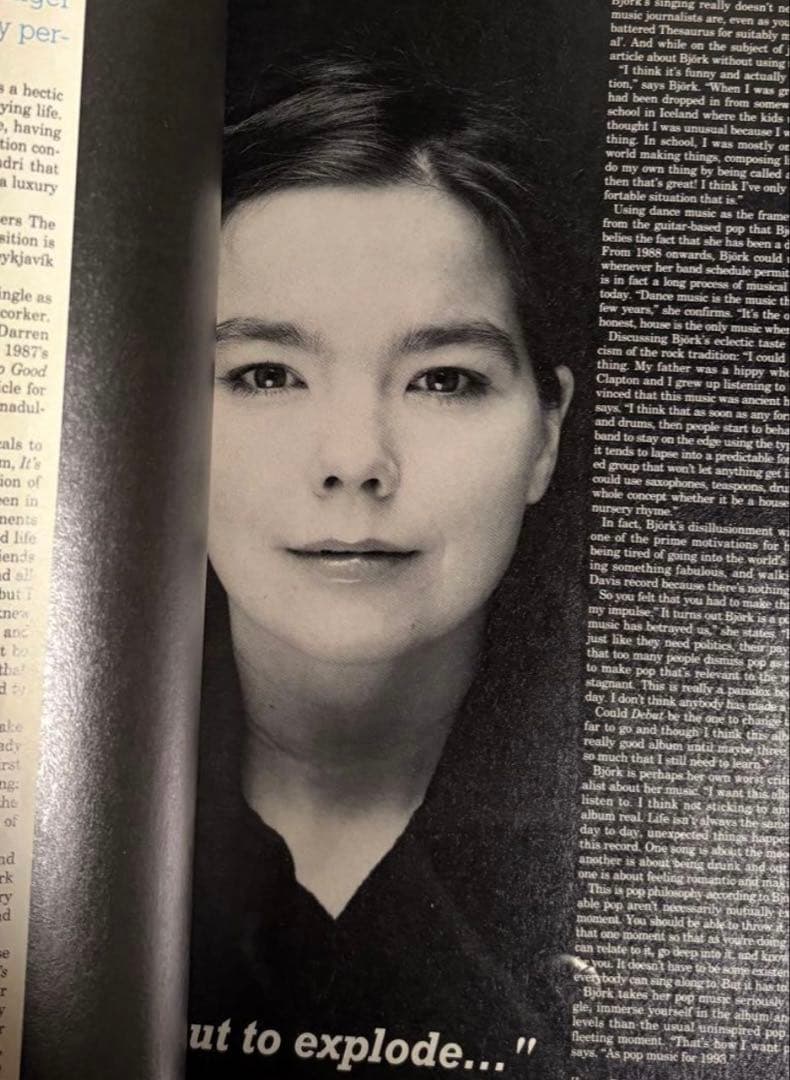 i-D Magazine May 1993 Bjork ビョーク表紙