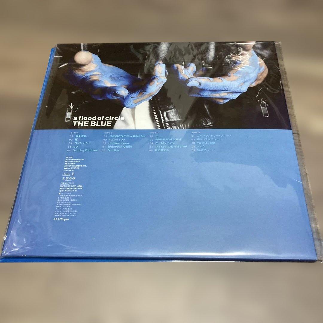 a flood of circle THE BLUE 2枚組レコード