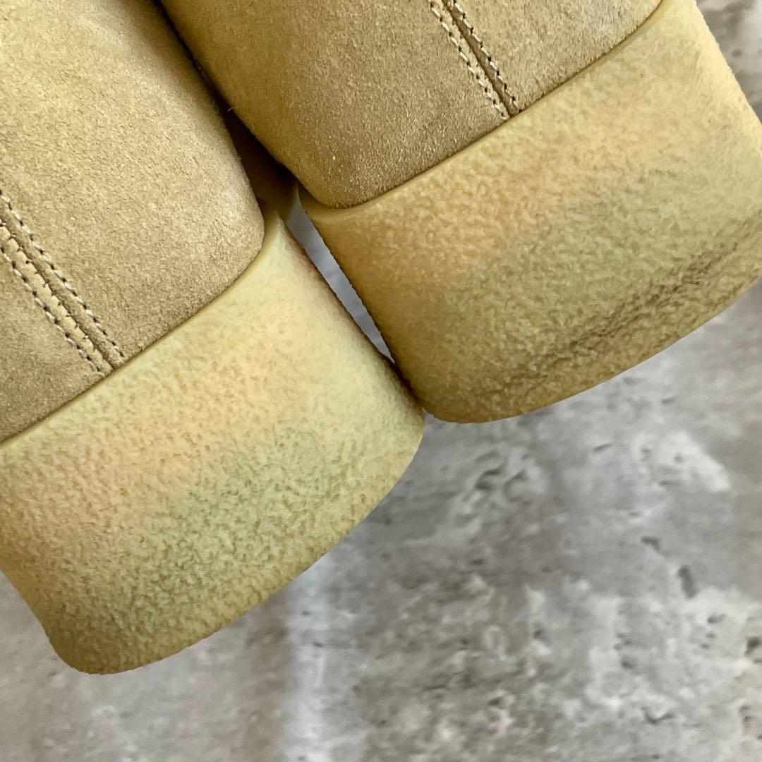 LOEWE プラットフォーム ワラビー 厚底 41 スエード 25.5㎝