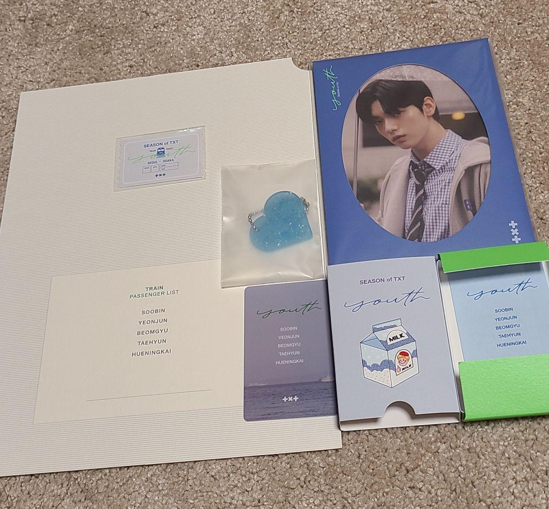 ☆新品☆TXT サマパケ YOUTH ミルク です。