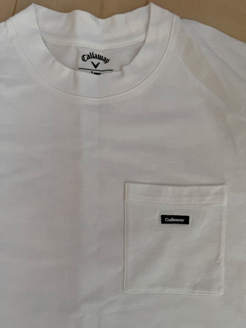 クラブハウス×キャロウェイ モックTシャツ 限定イエロー L