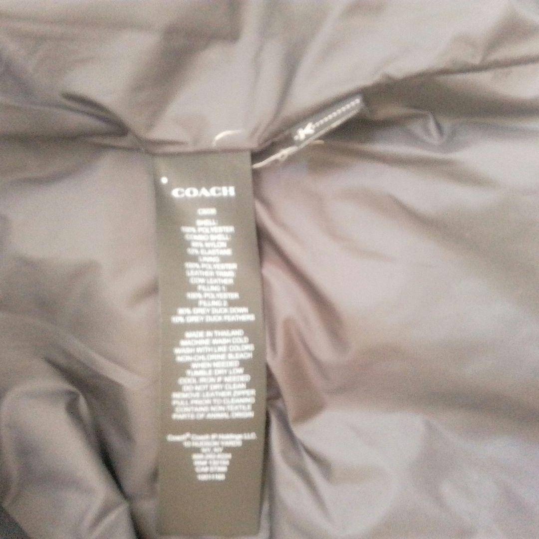 【中古品】COACH ダウンベスト Lサイズ
