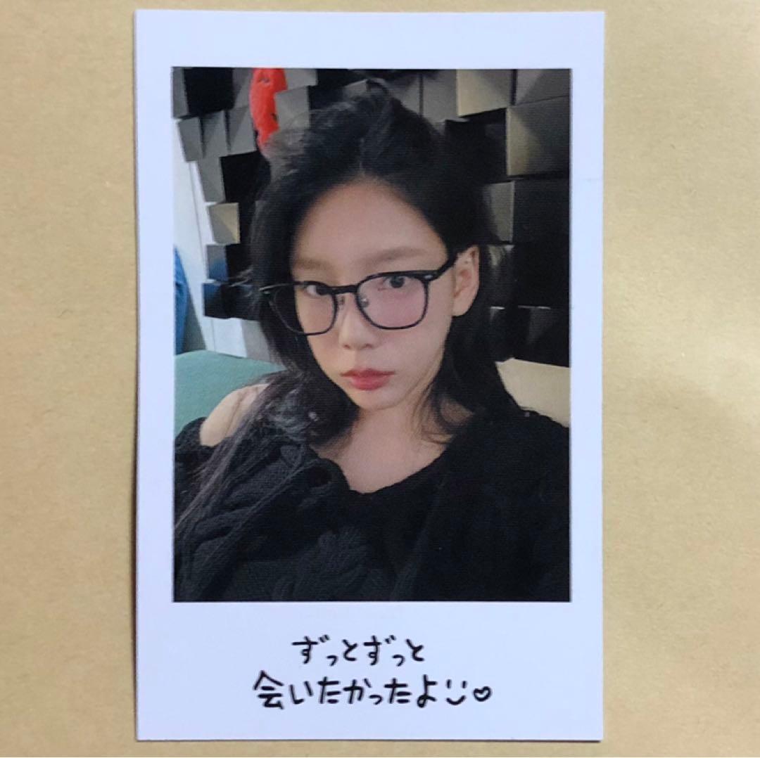 少女時代 テヨン TAEYEON Tense 特典 チェキ トレカ 3枚セット