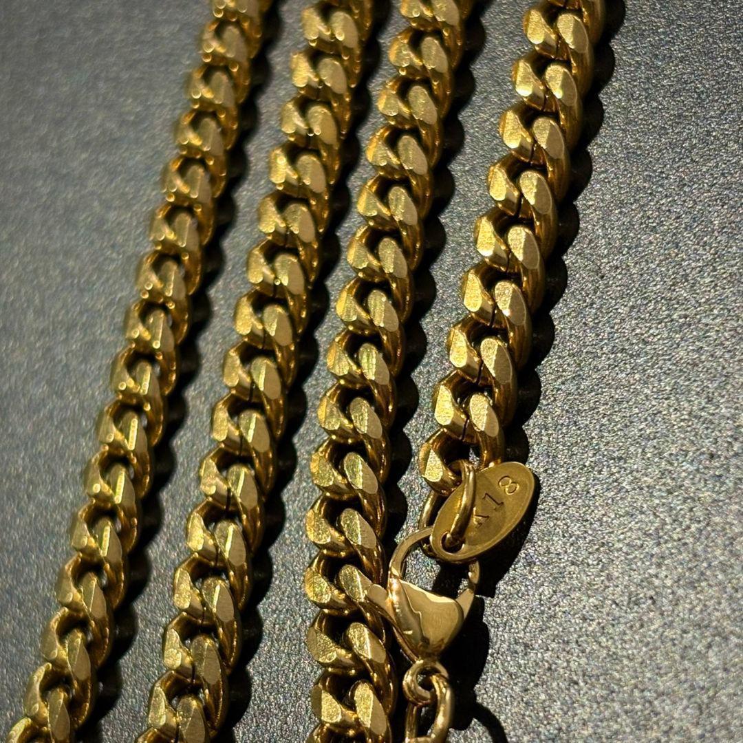 【最高級】 k18 ネックレス 喜平 チェーン 18k 刻印 高級 ゴールド