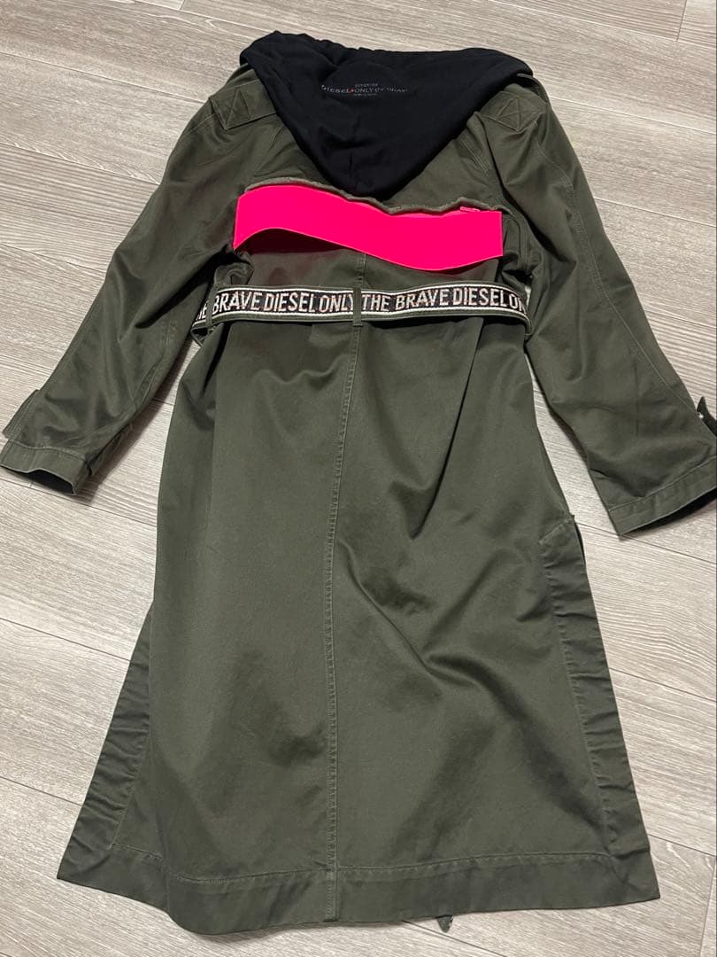 DIESEL ロングトレンチコート 美品