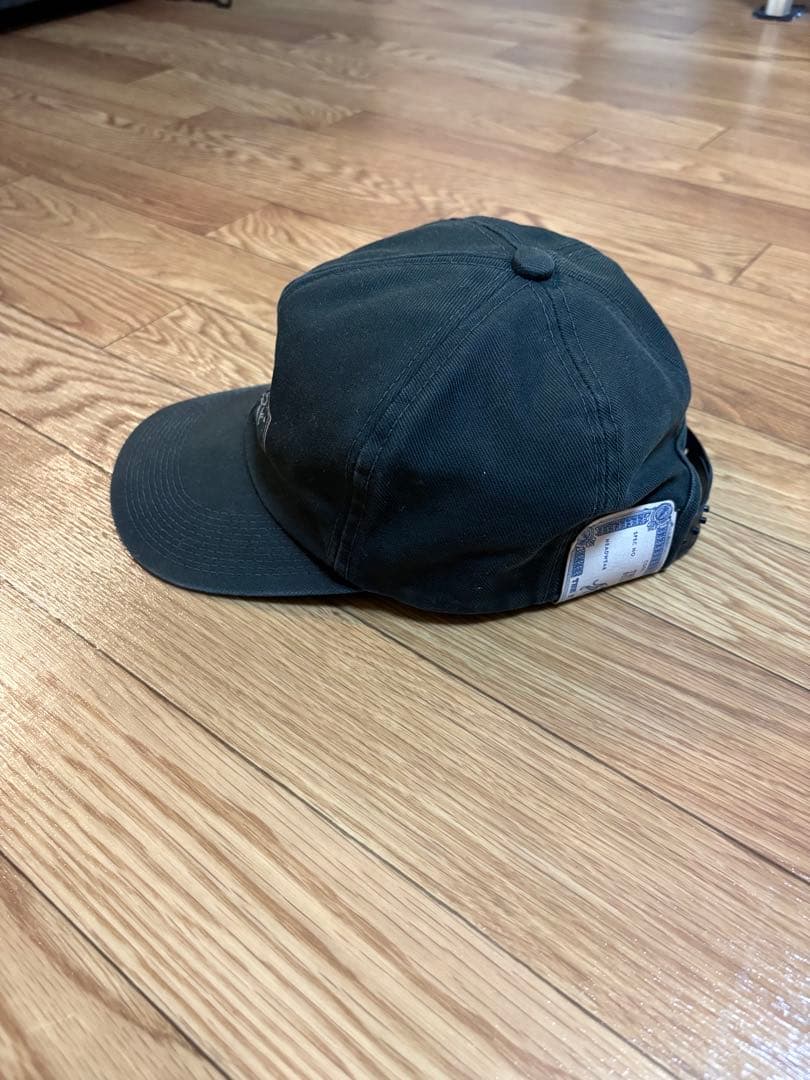 H.W.DOG & CO. 黒キャップ　サイズ38