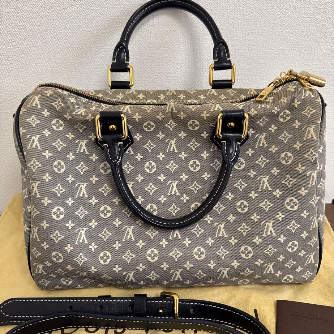 LOUIS VUITTON モノグラムイディール　スピーディバンドリエール 30