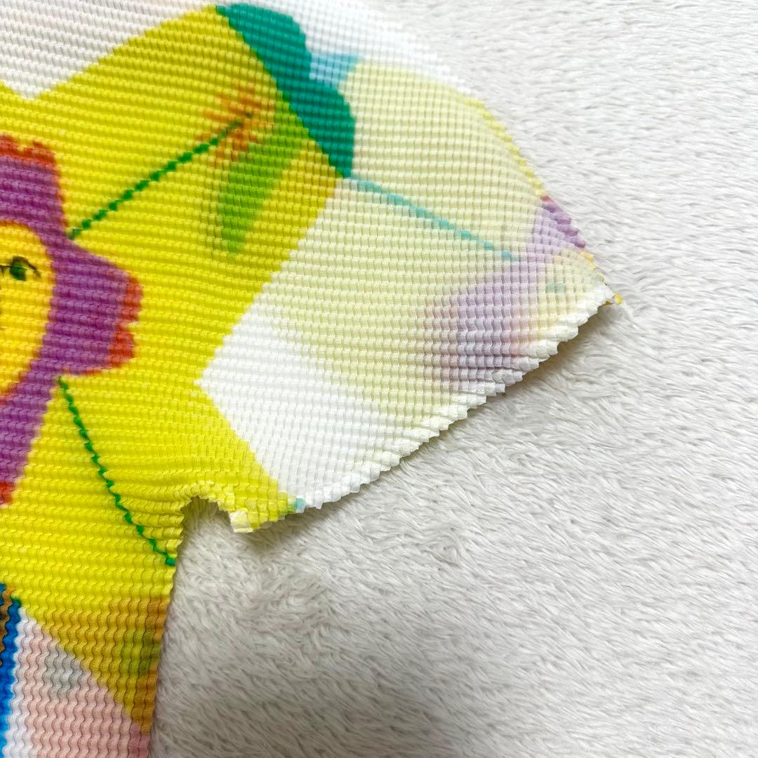 me ISSEY MIYAKE 25SS OHANA ハイネック半袖トップス 白